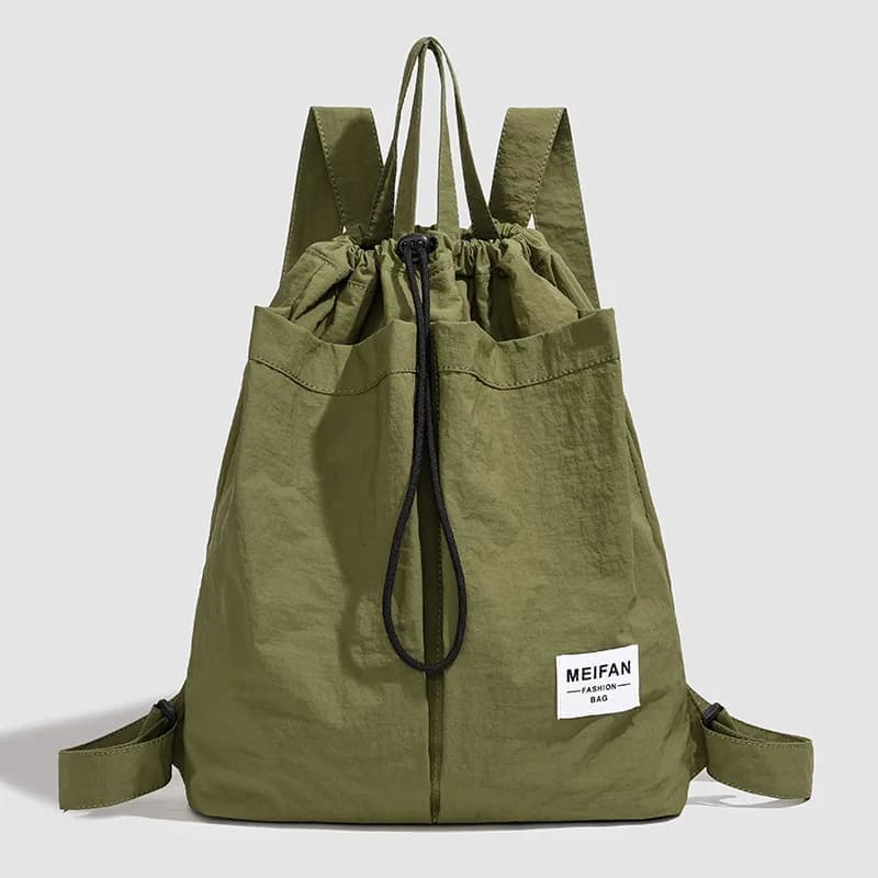 Drawstring Commuter Backpack
