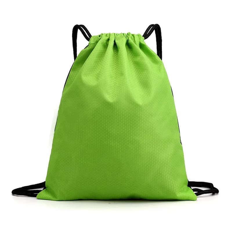 Water-Resistant Sports Drawstring Backpack