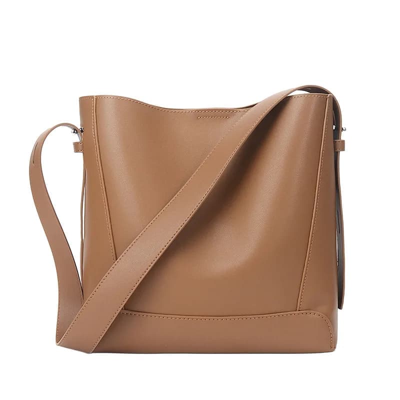 Minimal Bucket Shoulder Bag
