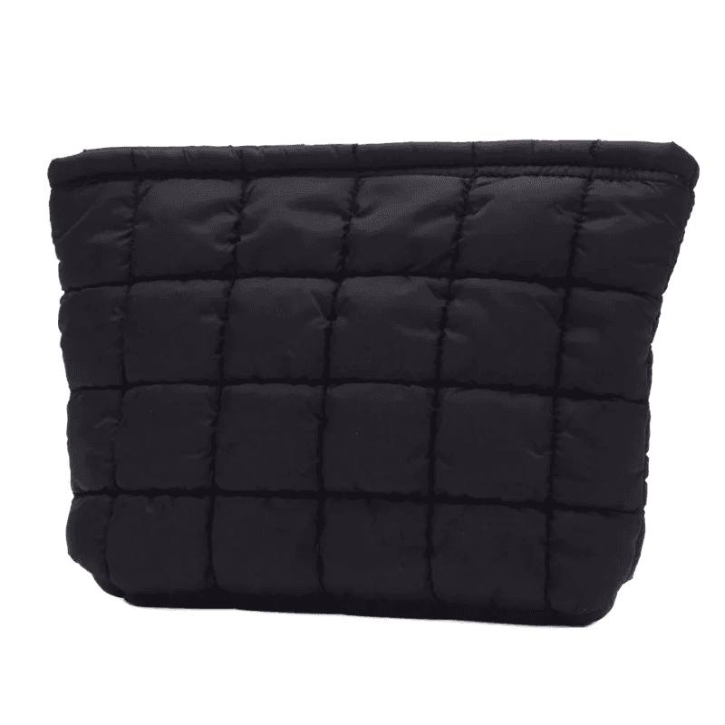 Quilted Cosmetic Pouch