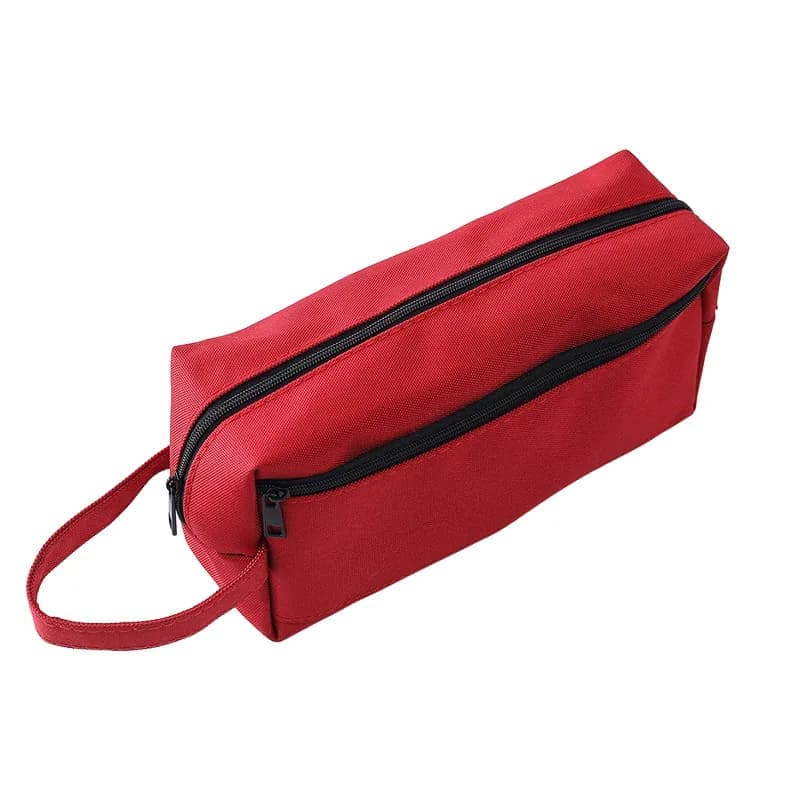 Double-Zip Pencil Pouch