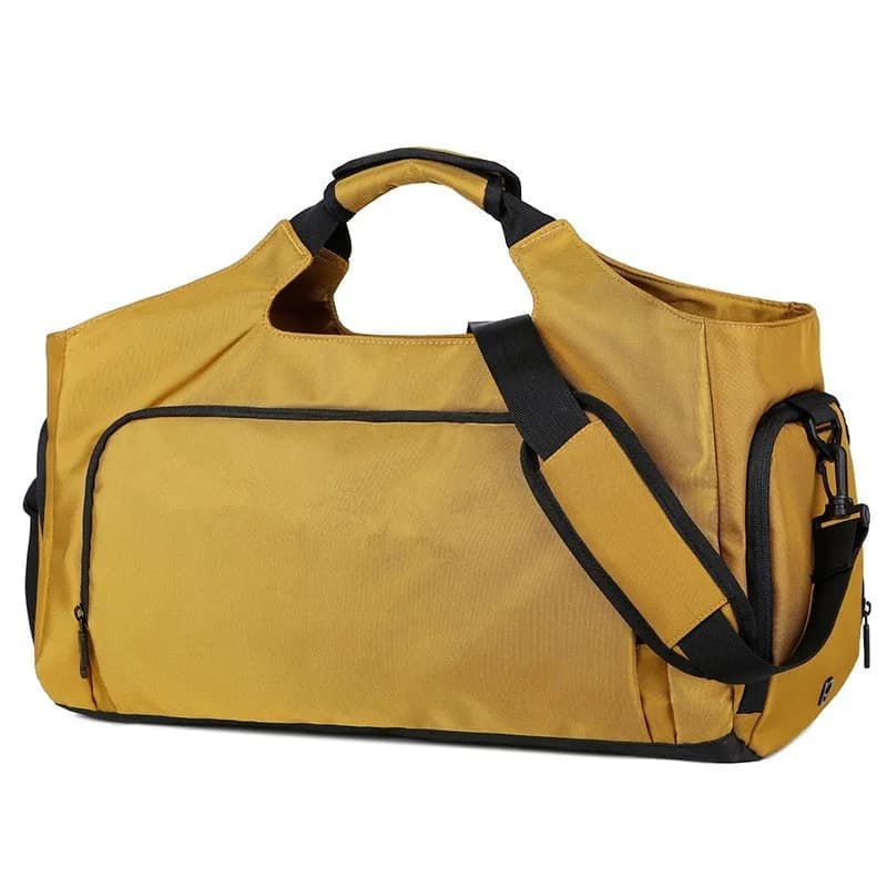 Shoe-Compartment Travel Bag
