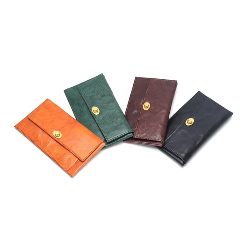 Long Leather Wallet