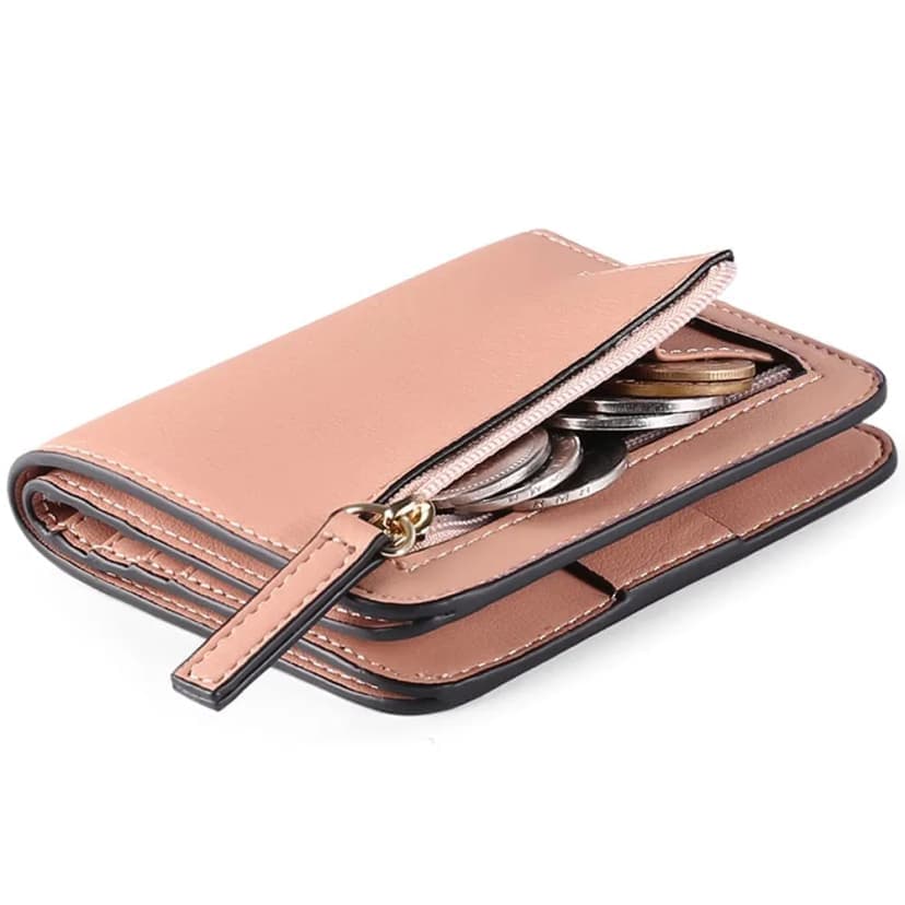 Compact Zip Card Wallet